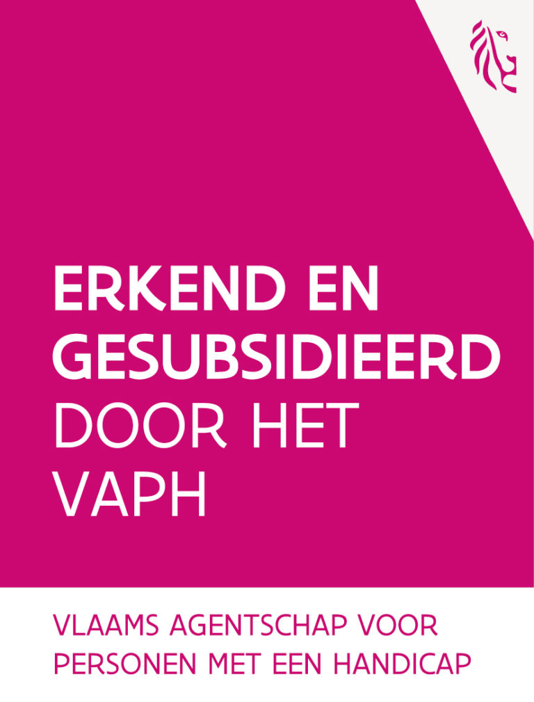 Logo VAPH Erkend en gesubsidieerd