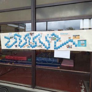 Kilometerstand vastenactiespel de Sprankel