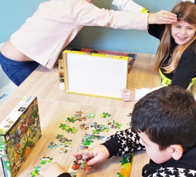 KIW BuBaO kinderen spelen en puzzelen